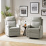 Fauteuil inclinable et pivotant Pancu de 26,5 po Pancu