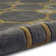 Lybbert Hand-Tufted Grey/Yellow Rug