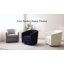 Fauteuil d'appoint pivotant en chenille-516561333