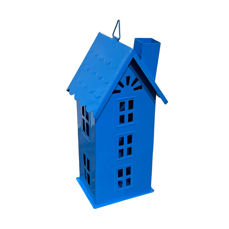 Ice House Bird House Blue