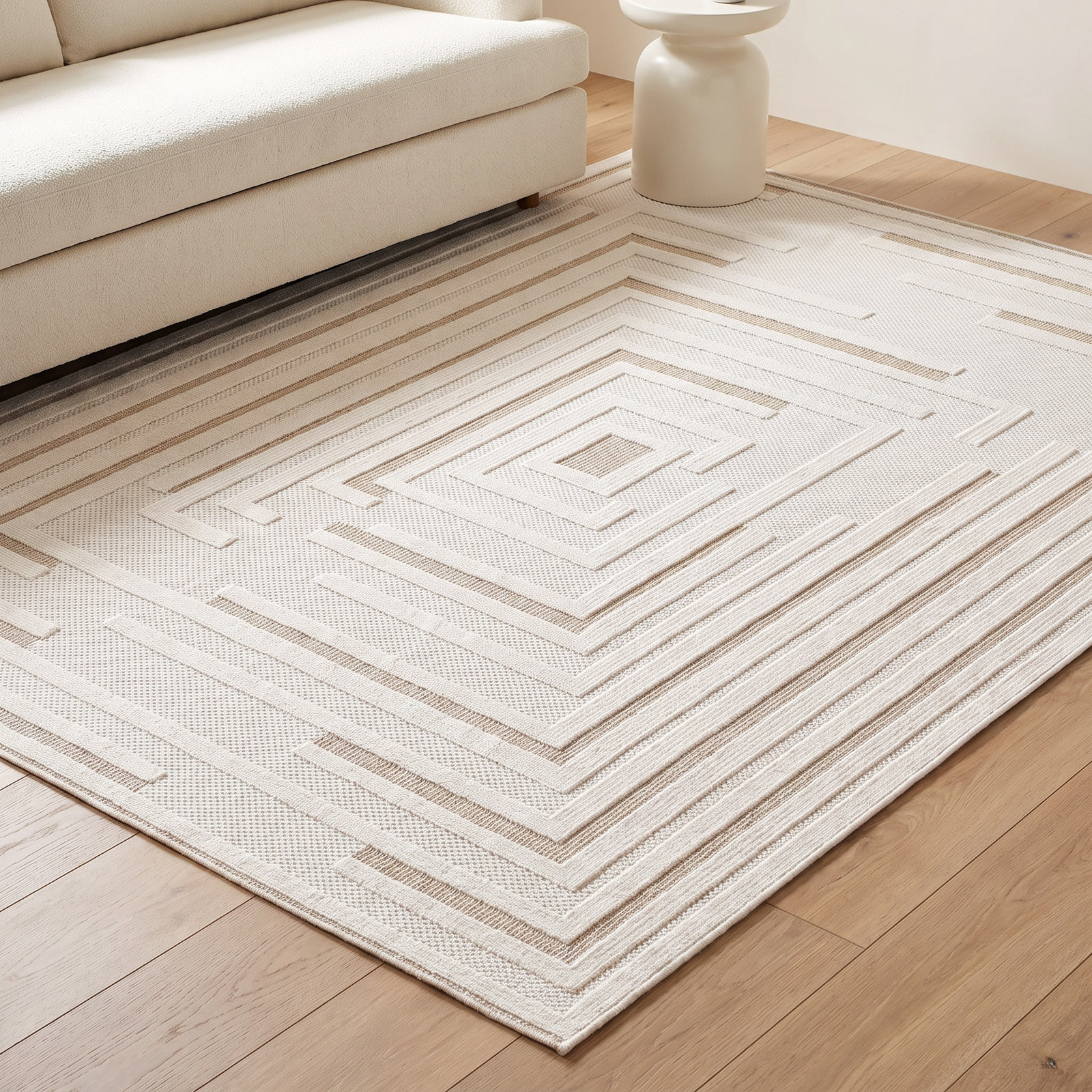 Roslyn Geometric Performance Rug, Rectangle 8' x 10'