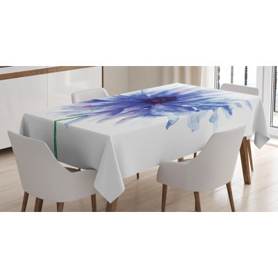 Watercolor Flower Tablecloth
