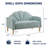 Billijo Solid and Manufactured Wood Standard Loveseat-492283198-492363494
