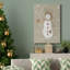 Lin bonhomme de neige II - impression sur toile tendue-1604688301