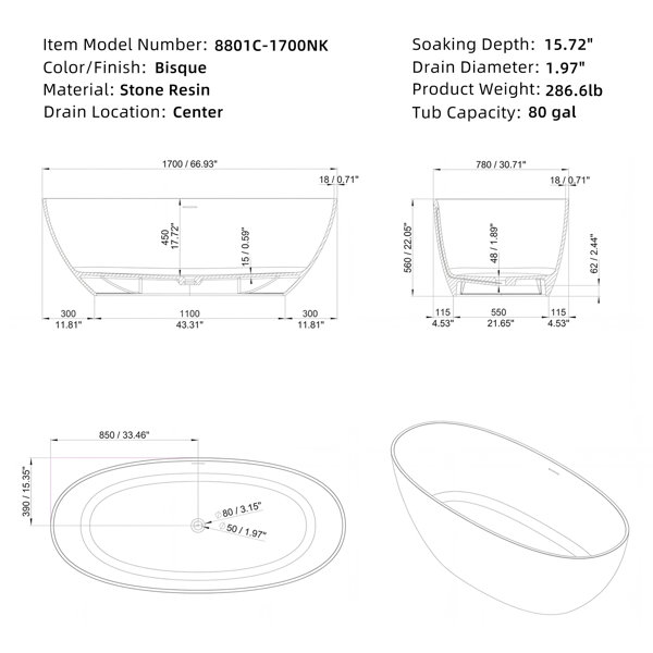 Product Dimensions