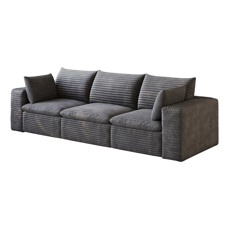 Canapé 102 po Cloud, DARK GREY Fabric