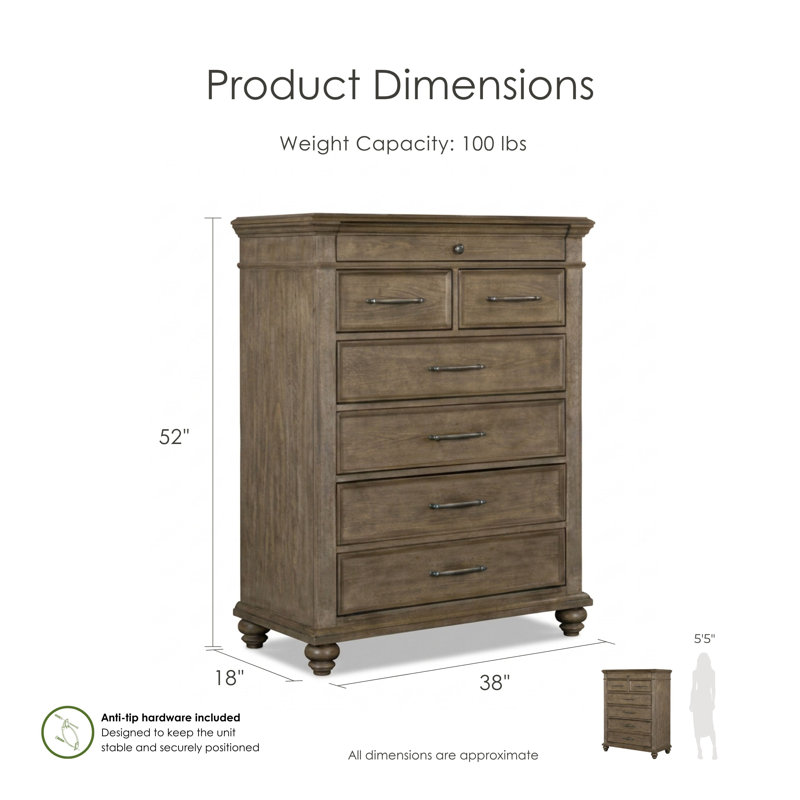 Commode 7 tiroirs Baillons