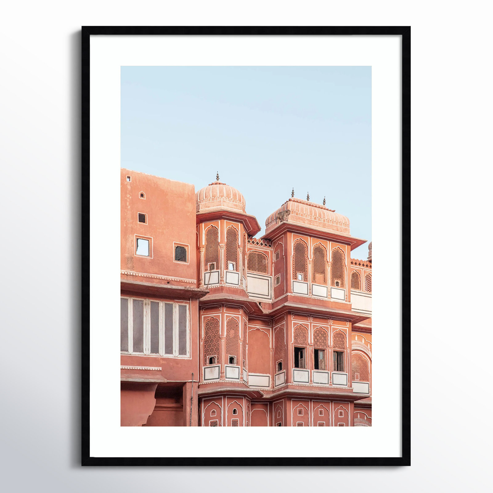 Palace by Shot by Clint Wood Framed Wall Art Print, Black, 41" H x 31" W