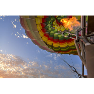Balloon In Luxor, Egypt by Gargolas - Wrapped Canvas Print