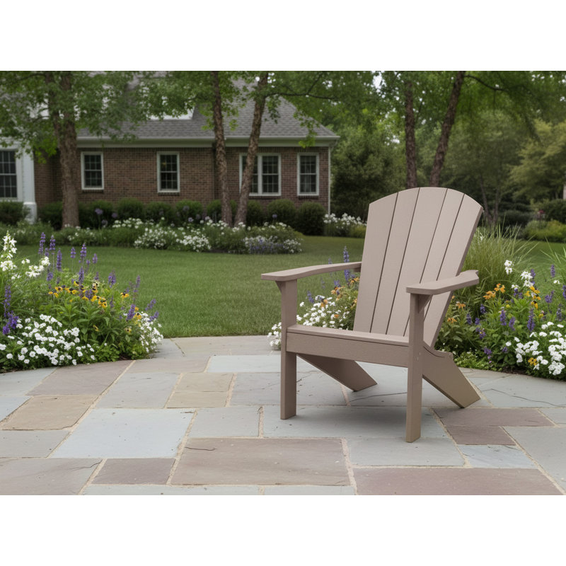 Chaise Adirondack classique Crystal Harbor beige