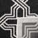 Gere Geometric Black/Cream Indoor / Outdoor Area Rug