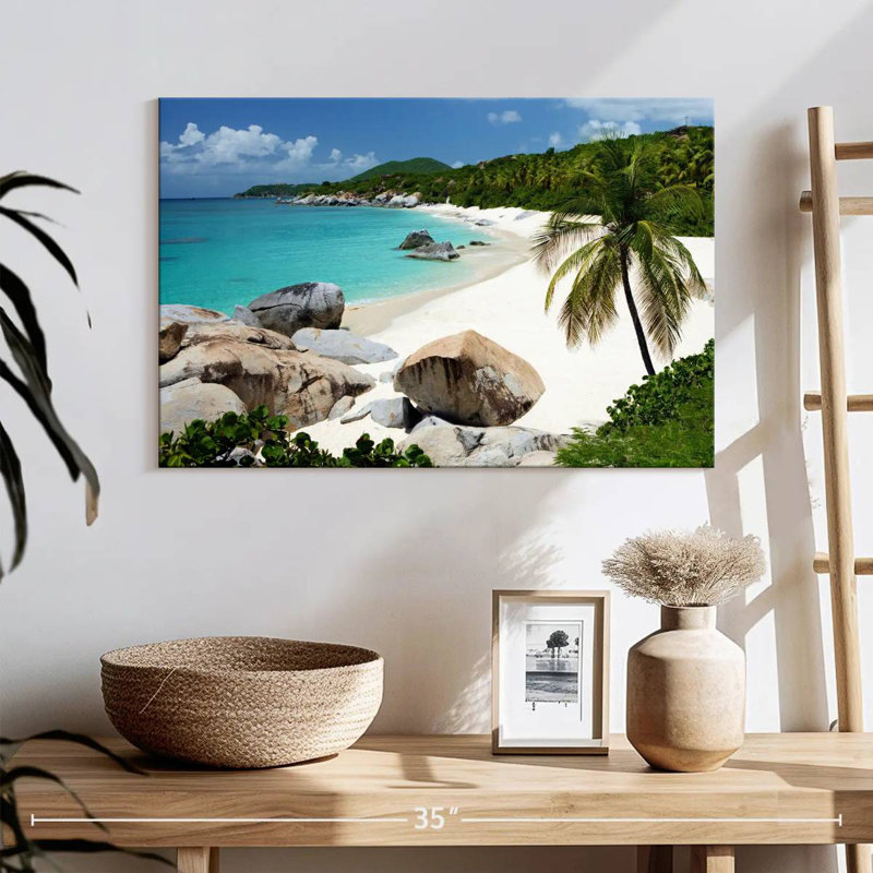 Paysage marin Gillard, H 16 po x l 24 po