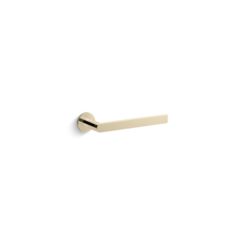 8" Wall Mounted Towel Arm, Gold