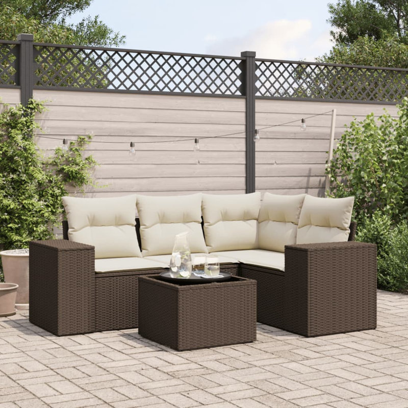 Ensemble de canapé de jardin Vidaxl