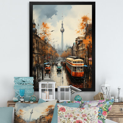 Allemagne, Allemagne, Berlin, horizon II - art mural sur toile Allemagne