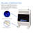 ProCom Heating Ventless Blue Flame Heater with Base Feet -T-Stat Control-103008546-103008545