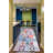 Tapis bleu / mauve / orange / gris Dabria-1056986805