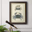 Antique Blue Crabs II - peinture sur toile encadrée-1575595104