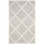 Tapis géométrique gris clair / beige Ammundsen-927848179