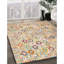 Tapis contemporain jaune / orange / rouge-253249640