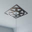 Médaillon de plafond percé en PVC de qualité architecturale Blume-40714645-40714643