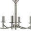 Amplas 8 - Light Candle Style Chandelier