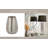 Decorative Glass Vase Glass High-Shine Glam Accent with Modern Curved Silhouette and Sleek Reflective Surface for Contemporary Interior Style Display.-2100299548-2078084387
