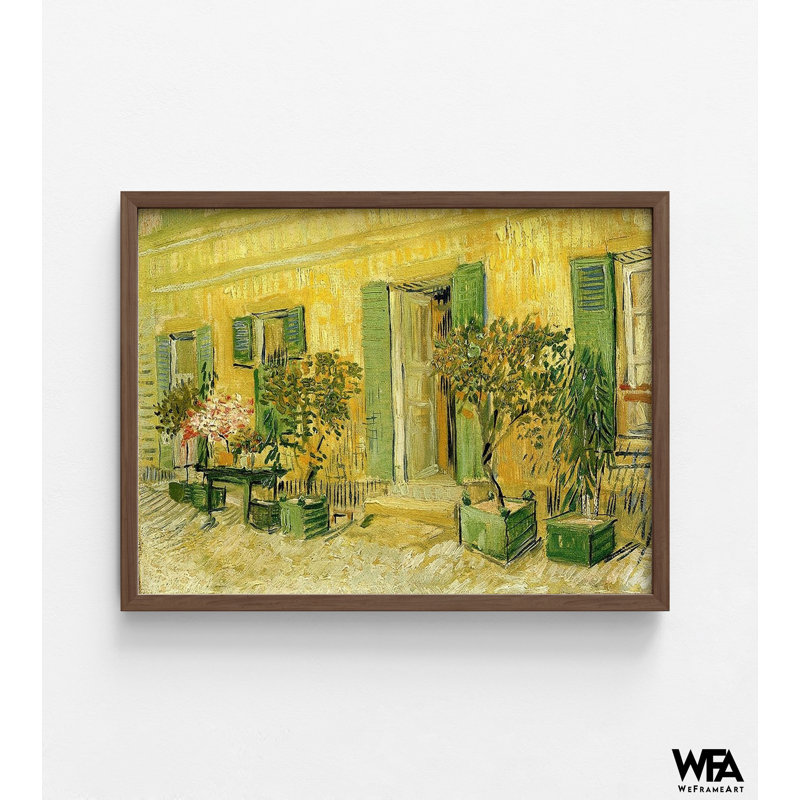 «Restaurant at asnieres» par Vincent Van Gogh, art mural de bar, impression de paysage de Van Gogh, décor de restaurant, impression d'art de cafétéria
