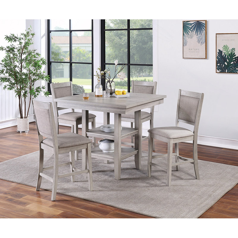 5 Piece Counter Height Dining Set