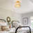 1-light Semi Flush Mount Ceiling Light-374865994