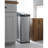 Nine Stars 13.2 Gallon Stainless Steel Slim Motion Sensor Trash Can