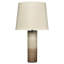 Phoenix Glass Table Lamp, Sand Ombre