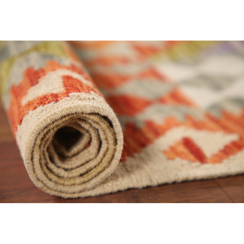 South Western Kilim Oriental Accent Rug 3x4