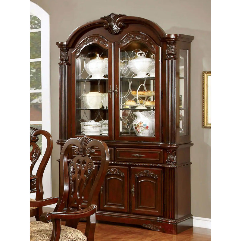 Buffet traditionnel 48,4 po, cerisier, cerisier brun