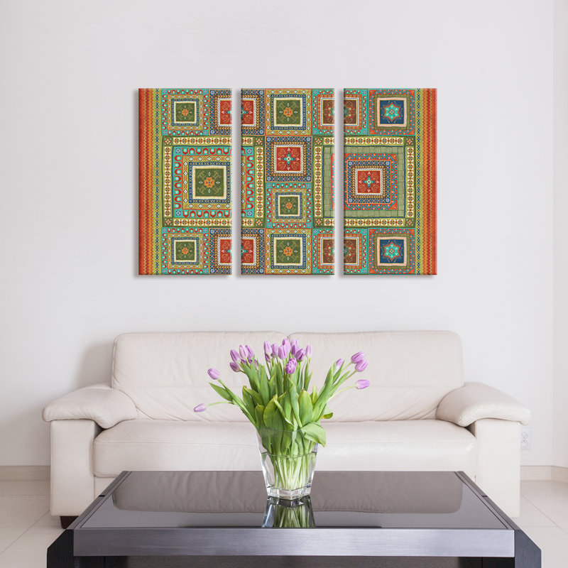 « mexique fiesta xi », impression sur toile tendue, H 18 po x l 26 po x P 1,5 po