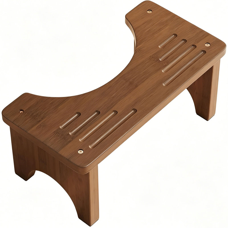 Bamboo Toilet Stool for Adults