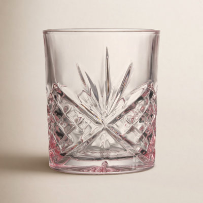 Dublin Crystal Blush Whiskey Glass