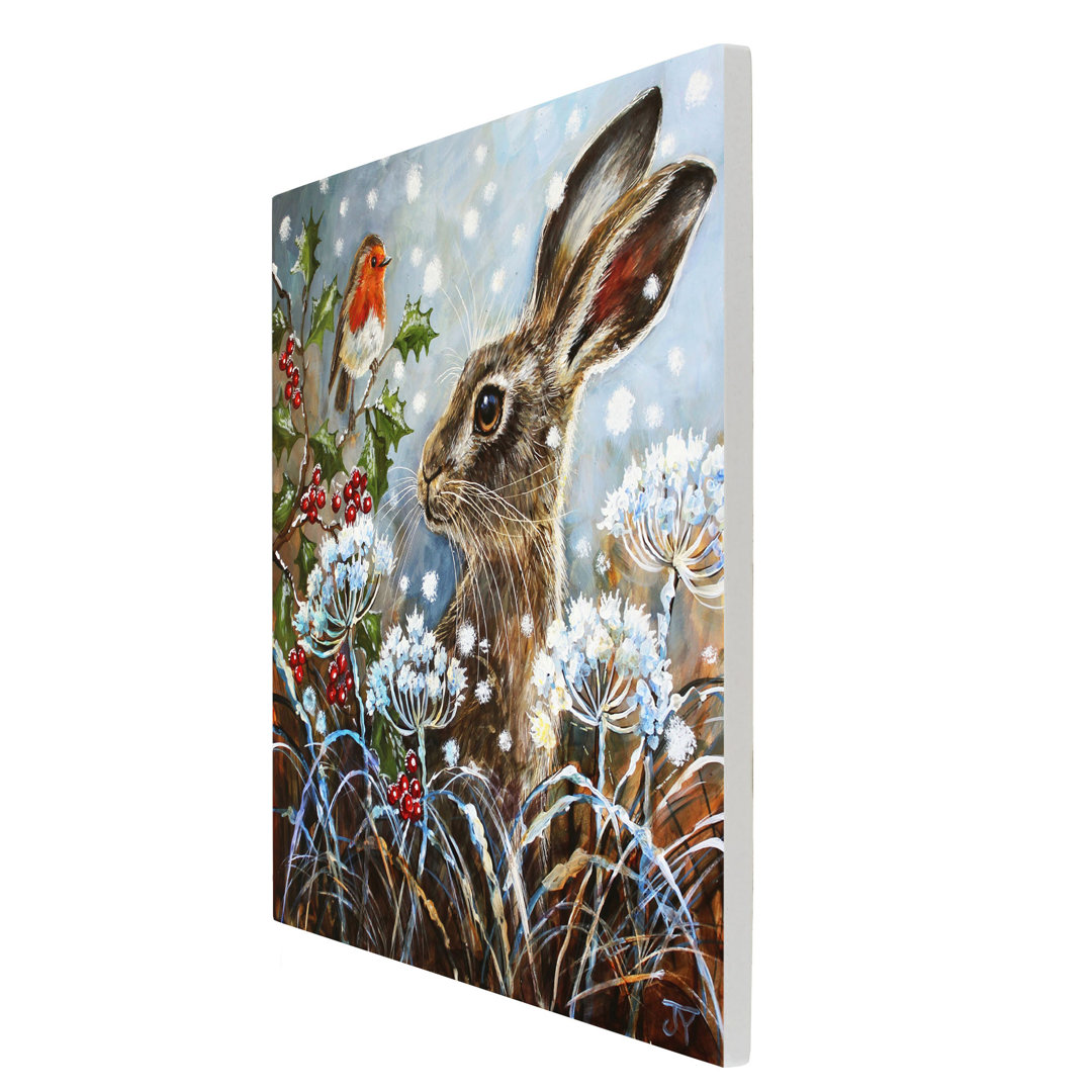 JUDITH YATES WINTER FLURRY HARE 200X200