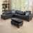 Plyler 97.2" Wide Modular Sectional with Ottoman-1531271663-1531271660