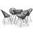Ebner 4 Seater Dining Set