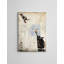 Superbe impression sur toile de Banksy, 27,6 x 39,4 pouces | 50% coton / 50% polyester, impression numérique de haute qualité | Cadre en bois de 0,8 po x 1,2 po | Parfait pour la décoration intérieure, les amateurs d'art et les cadeaux uniques-1229838271