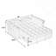 Canapé-lit avec causeuse Loveseats-739829399