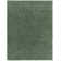 Rectangle Annily Solid Color Machine Woven Polyester Area Rug in Teal