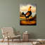 August Grove® Churchill, Alexandra Gallery, art sur toile tendue: Second Fighting Cock