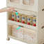 Armoire / penderie portative, 4 cubes, tringle pour chambre à coucher - Standard