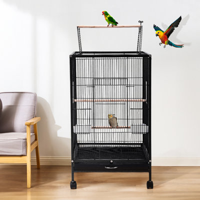 77cm Metal Floor Bird Cage