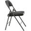 Chaise pliante rembourrée en tissu Interion