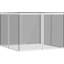 Filet de remplacement pour pavillon de jardin 10 pi x 13 pi, blanc. Gardes à ailes de débris. Méthode d'installation simple. Convient à différentes versions de 10 pi x 13 pi. Composé de maille étapes simples. Divers