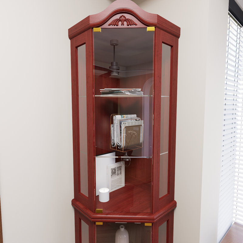 Cabinets de verre, Rouge