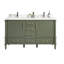 Ensemble de meuble-lavabo double 60 po Flavell-79235815